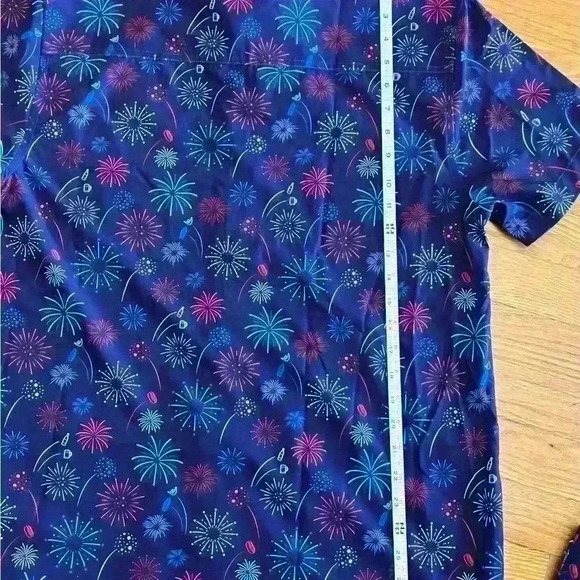 Mr. Swim Men’s Swim Set 2pc Size Medium Fireworks - Picture 9 of 13